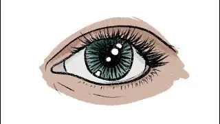 Teken mee met RP: oog | CreaBea met Bink
