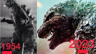 The History of the Godzilla franchise in 5 minutes!