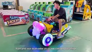 EPARK Magic tricycle Amusement Park Kiddie Ride Fiberglass Electric Ride Bumper Cars