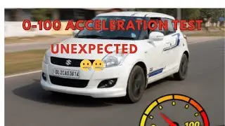 Swift Petrol 1.2 Acceleration Test 0-100 || Performance is🔥🔥