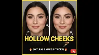 How to get hollow cheeks