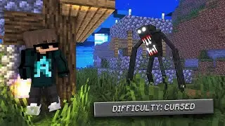 Surviving on A Haunted island with Horror Mods in Minecraft Hindi