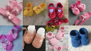 MIND BLOWING IDEAS OF BEAUTIFUL EASY TRENDY CROCHET BABY FOOT WEAR BOOTIES PATTERN DIY