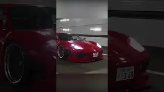 tunnel sound Ferrari 360 Modena #tokyo #tunnel #car #ferrari #sportcar #exotic