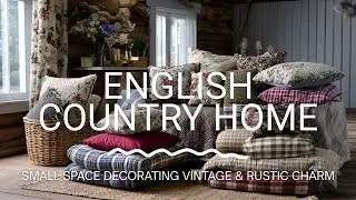 English Country Home Decor Ideas | Vintage & Rustic Style for Small Spaces