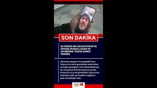 20 G&Uuml;NDE 400 ASILSIZ İHBAR VE SİPARİŞ: BURSALI ADAM VE &Ccedil;EVRESİNE 