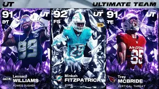 Crystal RL 3 Трей Макбрайд, Леонард Уильямс и LTD Минка Фицпатрик | Madden 26 Ultimate Team