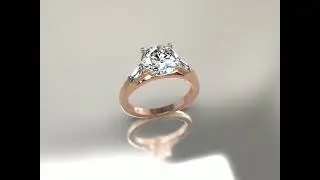 18ct Rose Gold Jasmine Diamond Engagement Ring | Daniel Christopher Jewellery  dcjewellery.com