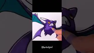 Drawing and Coloring - Pok&eacute;mon Crobat #169