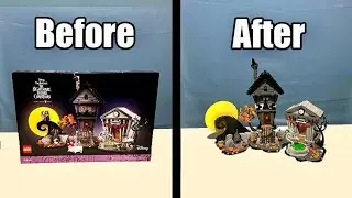 LEGO Nightmare Before Christmas Speed Build & Review!
