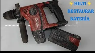 RESTAURA BATERÍA HILTI TE S-A36.  #hitachi #wurth  #dewalt #makita #bosch #milwaukee #parkside