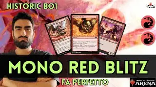 MONO RED BLITZ IS PERFECT Historic Bo1 #magicthegathering #mtg #mtgarena