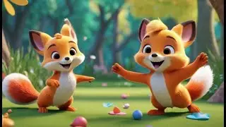 Rosie Rabbit Spins a Top | Toy Fun Rhyme for Kids | Spinning Play Song for Toddlers