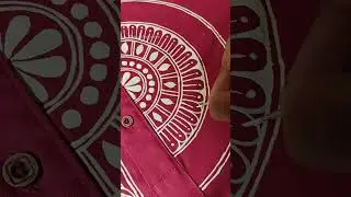 Fabric design on Punjabi 🖌️🎨 for beginners #ytshorts #shorts #art #begginers #youtubeshorts