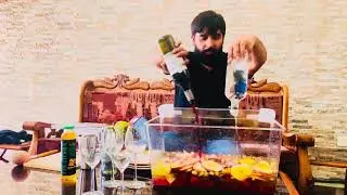 Redwine Jacob&rsquo;s creek ,absolute vodka ka cocktail 🍸 #cocktail #redwine #vodka #cockatiel