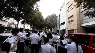 BM El Sol en la procesi&oacute;n de Maria Auxiliadora de Nervi&oacute;n.