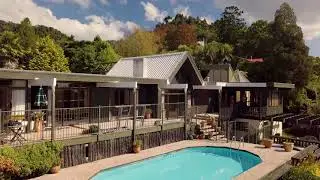 NEW ZEALAND - Waiatarua House C&T 4K Drone footage