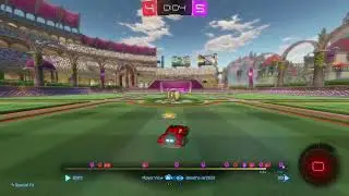 Redirect Goal from Kickoff to Send Into Overtime; Rankdle Video Submission #rocketleague #rankdle 