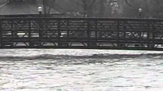 Elgin Illinois  fox river flooding 4/18/2013