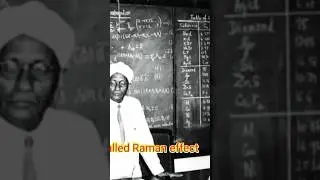 Raman effect || CV Raman Biography || Bharat Ratna and Nobel Prize winner✌✌