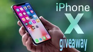 IPHONE X GIVEAWAY! (Closed)