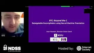 NDSS 2022 BAR - Beyond the C: Retargetable Decompilation using Neural Machine Translation
