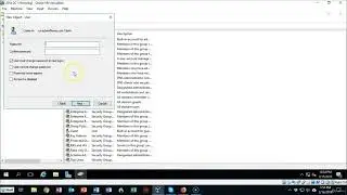 13 - Create a standard user in Active Directory