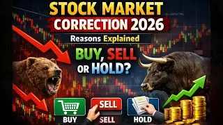 Stock Market Correction 2026: Reasons Explained | Buy, Sell or Hold?