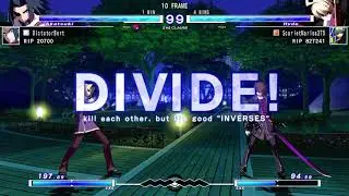UNDER NIGHT IN-BIRTH Exe:Late[cl-r] , Marisa v DictatorBert (Match 3)