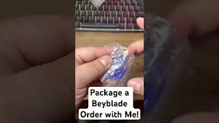 Come Package a Beyblade Order With Me! #beyblade #beyblademetalfight