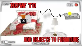 How To Add Objects On Furniture In IMVU *Most Requested *🔥