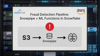 Real-Time Insurance Fraud Detection: Snowpipe Auto-Ingestion + Snowflake ML Anomaly Detection