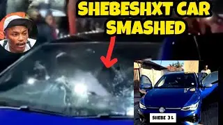 Drama: Bochum Fan Breaks Shebeshxt’s Car Window with Stone.