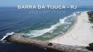 Barra da Tijuca (Barrinha) vista de cima - Imagens aéreas com Drone [Rio de Janeiro]