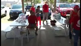 Evelyn Actkinson & Jean Pacetti Birthday Picnic @ NavSta Mayport Beach Part 1.
