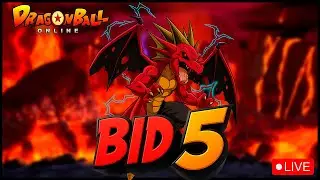 DRAGON BALL ONLINE CRISIS -  VAMOS A LA BID 5 POR PRIMERA VEZ AHORA SI QUE SI.