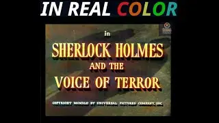 🕵️ Sherlock Holmes &mdash; The Voice of Terror (1942) &mdash; In Real Color &mdash; Full Movie &mdash; 1080p