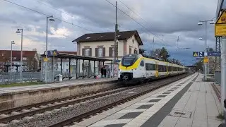 Re73|Karlsruhe Hbf Mannheim Hbf|Regional Express|High speed train|German