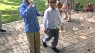 Zak dancing with Cali Lee at Dot & Garbe Wedding