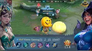KADITA OCEAN QUEEN GAMEPLAY🔥 || Full Damage Build + Deadly Combo || Mobile Legends ||#mobilelegends
