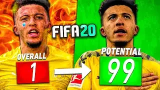 I Made ALL Players 1 RATED With 99 POTENTIAL... FIFA 20 Career Mode