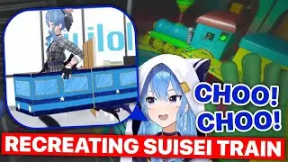 Recreating Suisei Train! Choo! Choo! (Hololive) [Eng Subs]