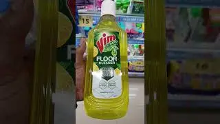 Vim Ultra Pro Floor Cleaner Lemon #music #love