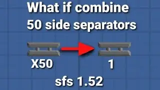 what if combine 50 side separator. sfs 1.52