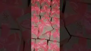 Wedding cake box Oder now 0702079043 ( WhatsApp) #beautiful #handmade #wedding #cakebox #pink