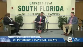 St. Pete mayoral debate highlights candidates&rsquo; differing visions