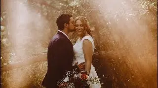 OUR BOHO WEDDING VIDEO! all outdoor wedding in the woods