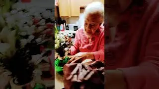December 25, 2023 she received  💐 & jewelry a Christmas gift #grandma