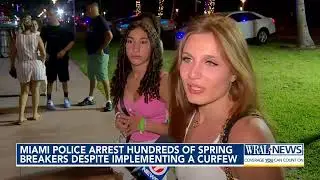 Miami PD Arrest Hundreds for Violating Spring Break Curfew