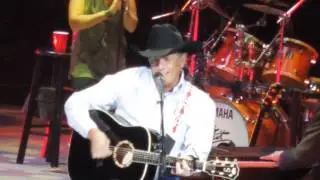 George Stait Love's Gonna Make It Alright Verizon Arena Little Rock, AR 4/12/13 Live